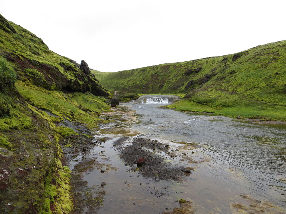 Traversée de rivière en Islande