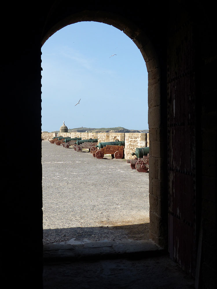 Chemin de ronde à Essaouira